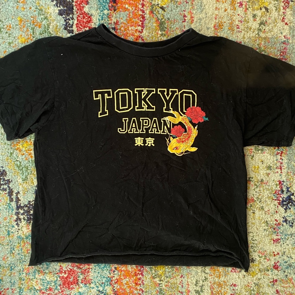 Black Tokyo graphic tee